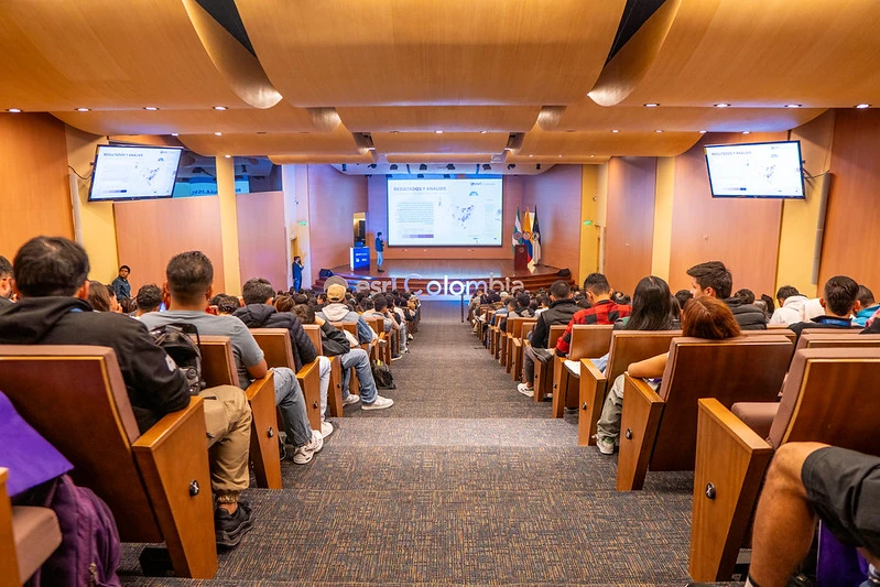 Participantes de Planeta Esri en Bogotá, 2024